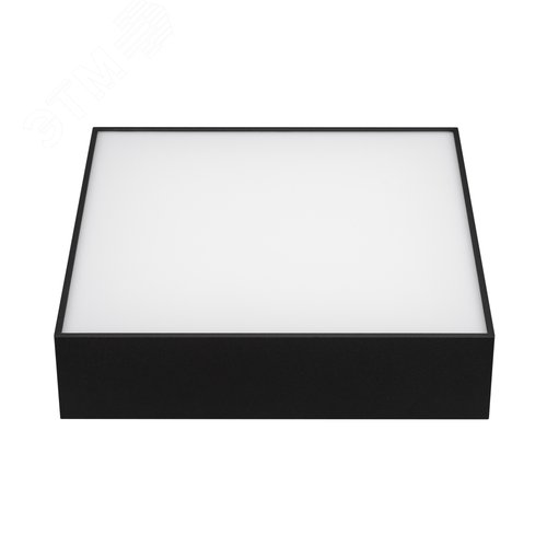 Светильник SP-QUADRO-S250x250-25W Day4000 (BK, 120 deg, 230V) (IP40 металл, 3 года) - фото 5