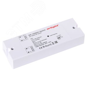 Контроллер-выключатель SR-1009AC-SWITCH (220V,288W) (ARL, IP20 Пластик, 3 года) (020935)
