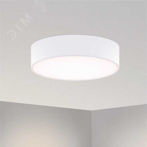 Светильник SP-TOR-PILL-R400-25W Warm3000 (WH, 120 deg) (ARL, IP20 Металл, 3 года) - фото 6