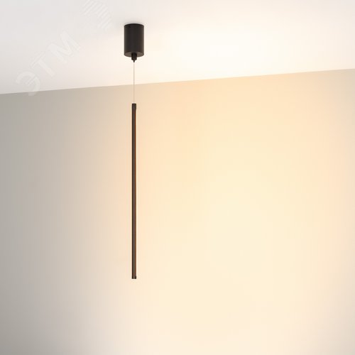 Светильник SP-UMBRA-HANG-V-L600-10W Warm3000 (BK, 120 deg, 230V) (IP20 металл, 3 года) - фото 2
