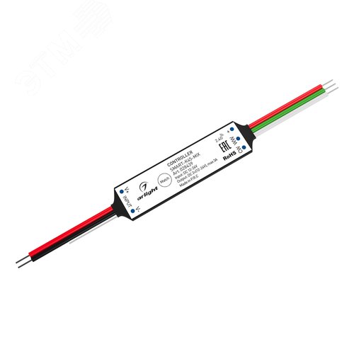 Контроллер SMART-K45-MIX (12-24V, 2x1.5A, 2.4G) (ARL, IP20 Пластик, 5 лет) (028439) - Arlight
