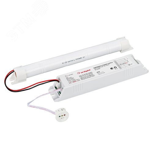 Блок аварийного питания ARL IP20 пластик 2 года ARJ-EMG-6W-3H-NiCd - Arlight