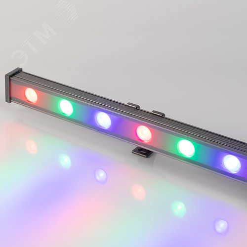 Прожектор светодиодный AR-LINE-1000S-18W-24V RGB (Grey, 30 deg, DMX512) (ARL, Закрытый) - фото 3