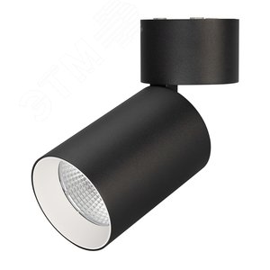 Светильник SP-POLO-SURFACE-FLAP-R85-15W Day4000 (BK-WH, 40 deg) (ARL, IP20 Металл, 3 года) (027543) - Arlight