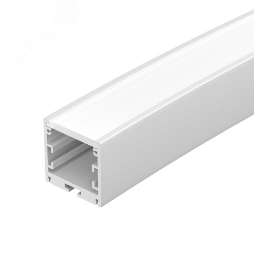 Профиль SL-ARC-3535-D3000-A45 WHITE (1180мм, дуга 1 из 8) (ARL, Алюминий) - Arlight