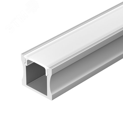 Профиль с экраном ALU-SLIM-H15-2000 ANOD+FROST, алюминий