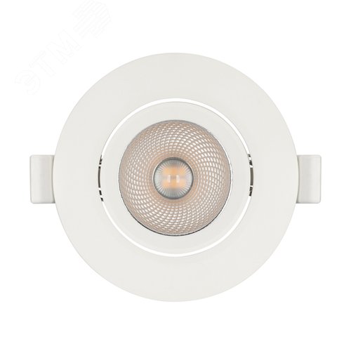 Светильник LTD-POLAR-TURN-R90-7W Day4000 (WH, 36 deg, 230V) (ARL, IP20 Пластик, 3 года) - фото 6