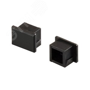 Заглушка для PDS-S черная глухая (ARL, Пластик) (020929)