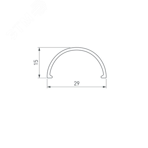 Угол S2-LINE-5470-T90 тройной (ARL, Металл) 10