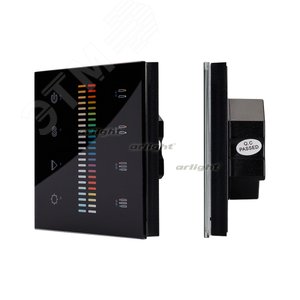 Панель Sens SR-2830C-AC-RF-IN Black (220V,RGB+CCT,4зоны) (ARL, IP20 Пластик, 3 года) (019062) - Arlight