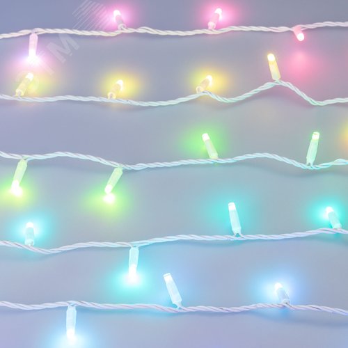 Гирлянда светодиодная декоративная ARD-STRING-CLASSIC-10000-WHITE-95LED-LIVE RGBW-DMX (24V, 10W) (ARDCL, IP65) - фото 5