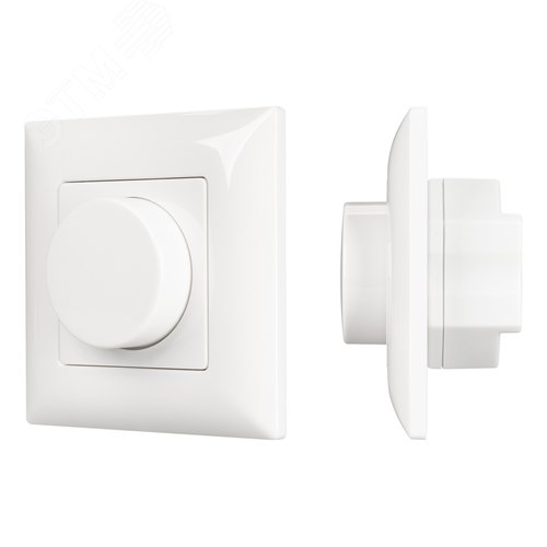 Панель SMART-P14-DIM-P-IN White 230V, 1.5A, 0/1-10V, Rotary, 2.4G ARL, IP20 пластик, 5 лет - Arlight