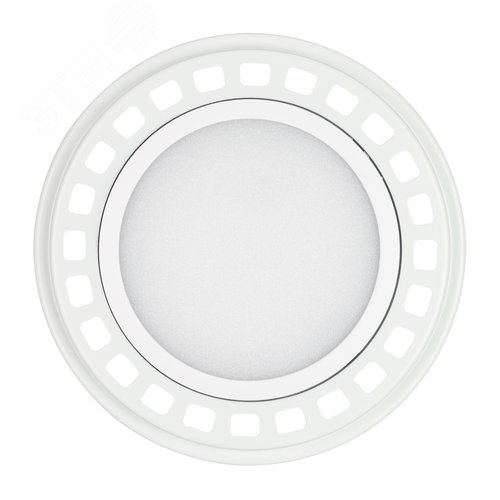 Лампа AR111-UNIT-G53-12W- Day4000 (WH, 120 deg, 12V) (ARL, Металл) 5