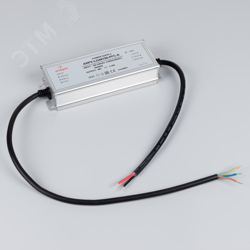 Блок питания ARPV-LG48150-PFC-A (48V, 3.15A, 150W) (ARL, IP67 Металл, 5 лет) - фото 2