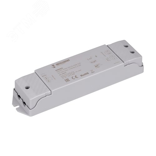 INTELLIGENT ARLIGHT Диммер SMART-PWM-102-72-CDW-SUF (12-36V, 2x5A, TUYA BLE, 2.4G) (IARL, IP20 Пластик, 5 лет) - артикул 038183