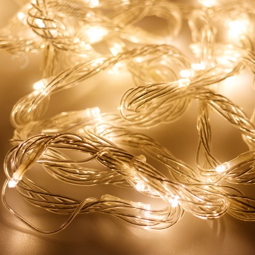 Гирлянда светодиодная декоративная ARD-STRING-HOME-10000-CLEAR-99LED-RUN WARM 230V, 10.5W ARDCL, IP20 - Arlight