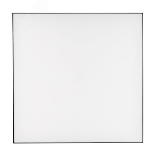 Светильник SP-QUADRO-S500x500-50W Day4000 (BK, 120 deg, 230V) (, IP40 Металл, 3 года) - фото 2