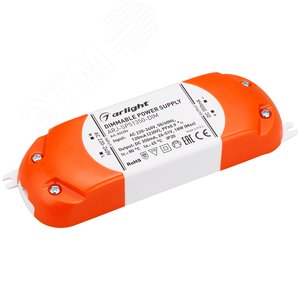 Блок питания ARJ-SP51350-DIM (18W, 350mA, PFC, Triac) (ARL, IP20 Пластик, 3 года) (022296)