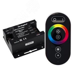 Контроллер LN-RF6B-Sens Black (12-24V, 3x8A) (ARL, IP20 Металл, 1 год) (023375) - Arlight