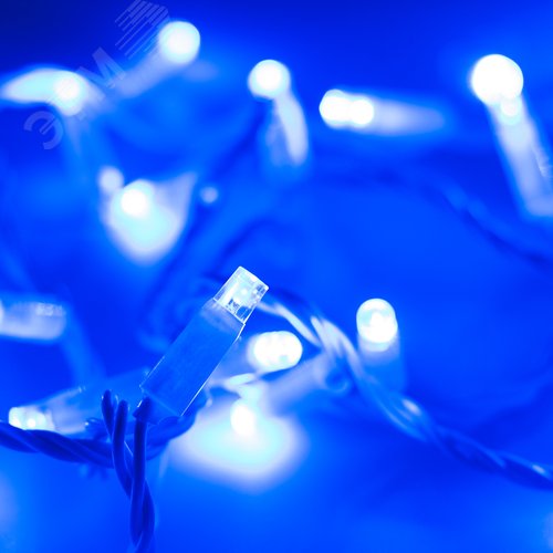 Гирлянда светодиодная декоративная ARD-STRING-CLASSIC-10000-WHITE-100LED-STD BLUE 230V, 7W ARDCL, IP65 3