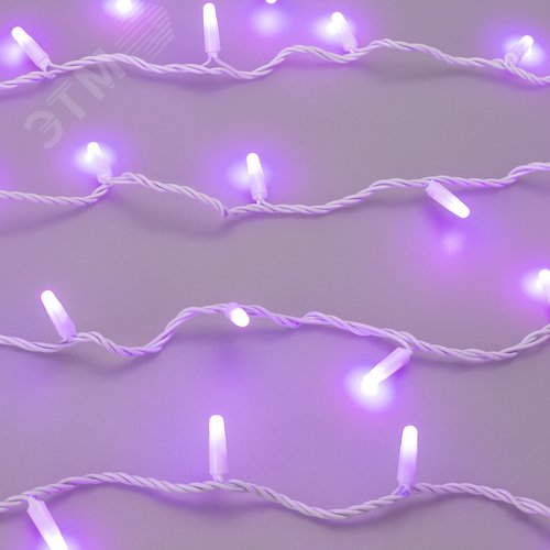 Гирлянда светодиодная декоративная ARD-STRING-CLASSIC-10000-WHITE-100LED-MILK-SYNC RGB 230V, 6.5W ARDCL, IP65 - фото 7