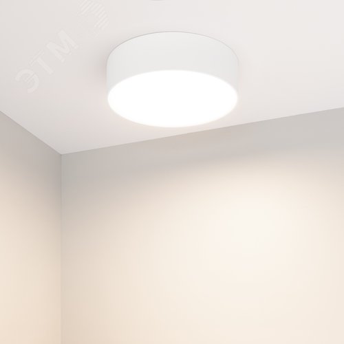 Светильник SP-RONDO-R175-16W Day4000 (WH, 120 deg, 230V) (, IP40 Металл, 3 года) - фото 4