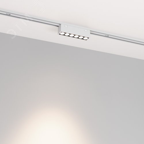 Светильник MAG-VIBE-LASER-L101-6W Warm3000 (WH, 24 deg, 48V) (IP20 Металл, 5 лет) - фото 3