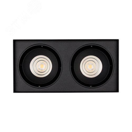 Светильник SP-CUBUS-S100x200BK-2x11W Day White 40deg IP20 металл 3 года - фото 5