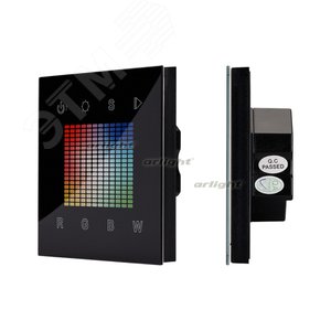 Панель Sens SR-2831S-AC-RF-IN Black (220V,RGBW,1зона) (ARL, IP20 Пластик, 3 года) (021036) - Arlight