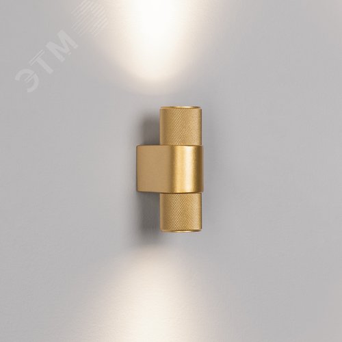Светильник SP-SPICY-WALL-MINI-TWIN-S104x39-2x3W Day4000 (GD, 40 deg, 230V) (, IP20 Металл, 3 года) - фото 4