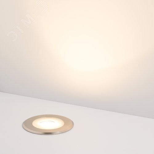 Светильник LTD-GROUND-TILT-R80-9W Warm3000 (SL, 60 deg, 230 В) (ARL, IP67 Металл, 3 года) - фото 4