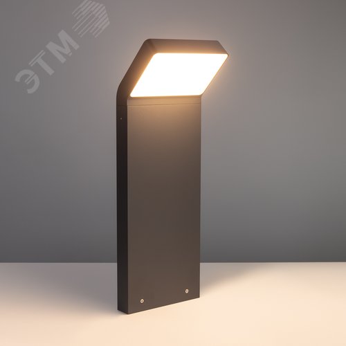 Светильник LGD-ECRAN-BOLL-H500-9W Warm3000 (GR, 108 deg, 230V) (ARL, IP65 Металл, 3 года) - фото 2