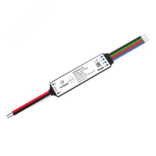 Контроллер SMART-K47-RGB (12-24V, 3x1A, 2.4G) (ARL, IP20 Пластик, 5 лет) (028441) - Arlight