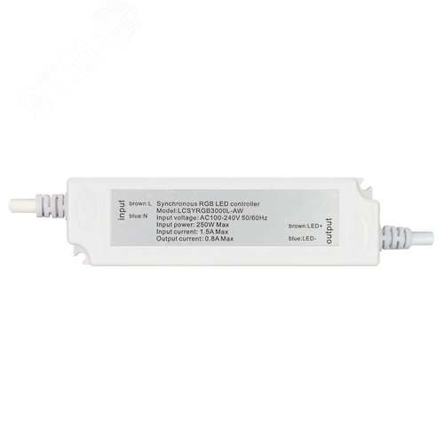Контроллер ARD-CLASSIC-SYNC-RGB-3000LED White (230V, 250W, RF ПДУ) (ARDCL, Закрытый) - фото 2