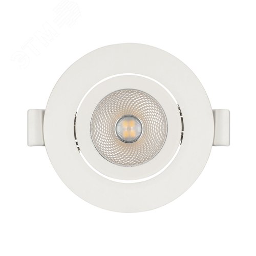 Светильник LTD-POLAR-TURN-R80-5W Warm3000 (WH, 36 deg, 230V) (ARL, IP20 Пластик, 3 года) - фото 4