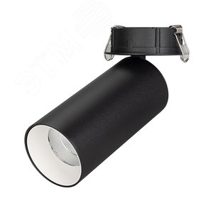 Светильник SP-POLO-BUILT-R65-8W Warm3000 (BK-WH, 40 deg) (Arlight, IP20 Металл, 3 года) (027253) - Arlight
