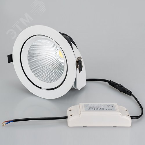 Светильник LTD-150WH-EXPLORER-30W Day White 38deg (ARL, IP20 Металл, 3 года) - фото 6