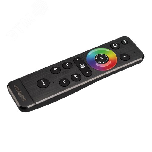 Пульт ARL-1022-SIRIUS-RGBW Black 4 зоны, 2.4G ARL, IP20 пластик, 3 года - Arlight