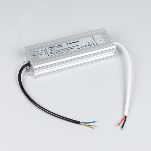 Блок питания ARPV-24150-B1 (24V, 6,3A, 150W) (ARL, IP67 Металл, 3 года) - фото 2