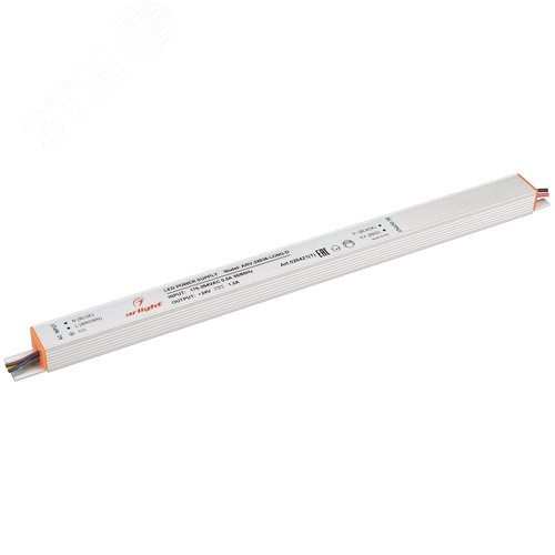 Блок питания ARV-24036-LONG-D (24V, 1.5A, 36W) (ARL, IP20 Металл, 2 года) - Arlight