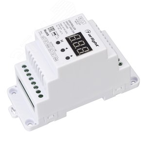 Контроллер SMART-DMX-DIN (230V, 2.4G) (ARL, IP20 Пластик, 5 лет) (033005) - Arlight