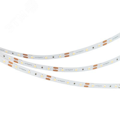 Лента NT-A60-8mm 12V Warm3000 (4.8 W/m, IP20, 3528, 5m) (Arlight, Открытый) (035678) - Arlight