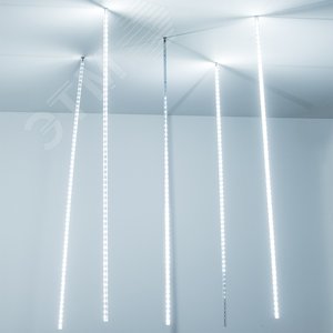 Гирлянда ARD-ICEFALL-CLASSIC-D12-1000-5PCS-CLEAR-120LED-LIVE WHITE (230V, 11W) (ARDCL, IP65) (026054)