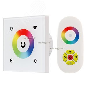 Панель Sens LN-082-RGB White (RF,12-24V, 144-288W) (ARL, IP20 Пластик, 1 год) - Arlight