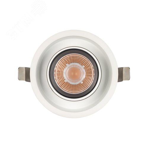 Светильник LTD-PULL-R100-10W Day4000 (WH, 24 deg, 230V) (IP20 металл, 5 лет) - фото 6
