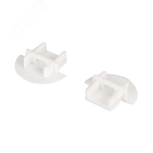 Заглушка для MIC-F белая с отверстием (ARL, Пластик)