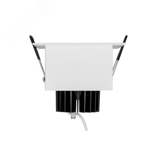 Светильник CL-KARDAN-S102x102-9W Warm (WH-BK, 38 deg) (ARL, IP20 Металл, 3 года) 3