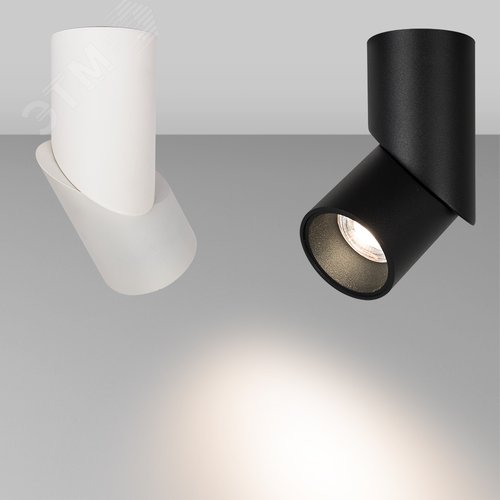Светильник SP-TWIST-SURFACE-R70-12W Day4000 (BK, 30 deg) (ARL, IP40 Металл, 3 года) - фото 2