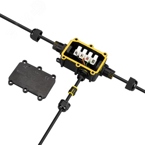 Коробка распределительная NEO-GERM-3-WTW (5-9мм) (ARL, IP68) - фото 3