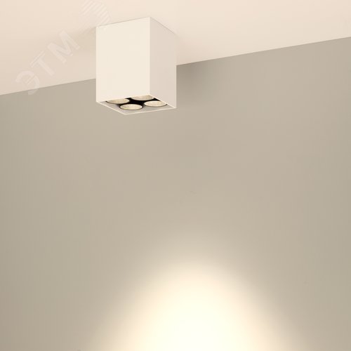 Светильник SP-ORIENT-SURFACE-TC-S65x65-10W Warm3000 (WH, 30 deg, 230V) (Arlight, IP20 Металл, 5 лет) (031858) - фото 2